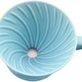 Hario V60-02 Ceramic Coffee Dripper (Pink, Light Blue, Turquoise) 4